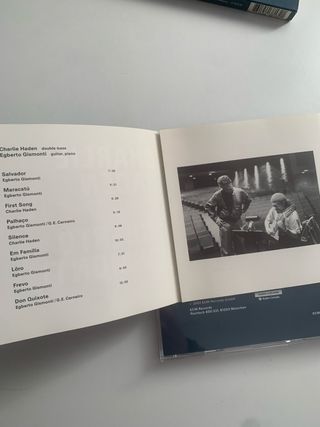 CD Charlie Haden y Egberto Gismonti