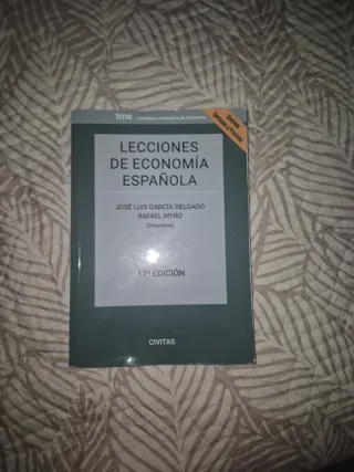 Lecciones de economía española