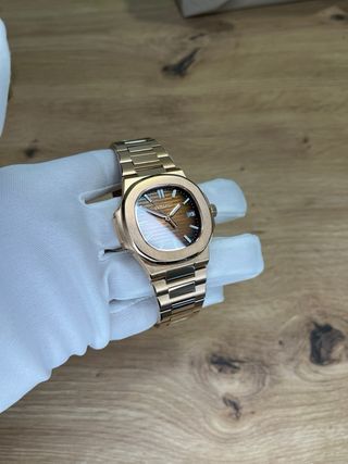 Seiko Mod Nautilus Marrón