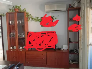 Mueble de salón madera