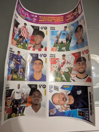 Pegatinas LaLigaEste 25-26 Actualización Jugón 228