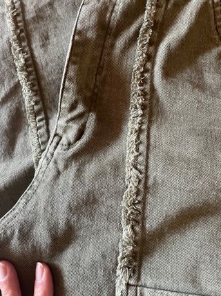 Pantalón cargo Mico Barcelona verde T.36