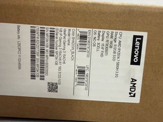 Portátil Lenovo Gaming | Ryzen 7 | RTX 3050 TI |