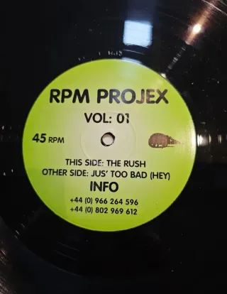 Lote 5 Vinilos 12" Breakbeat