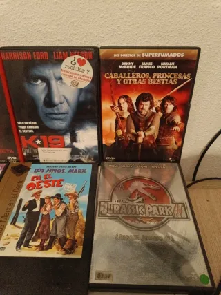 Lote 6 Películas DVD