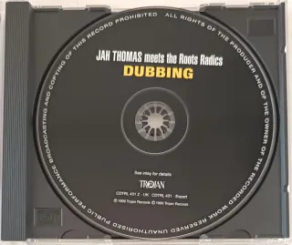 CD Jah Thomas meets the Roots Radics Dubbing