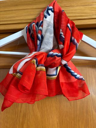 Pañuelo cuello estampado náutico