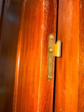 Puerta de madera interior