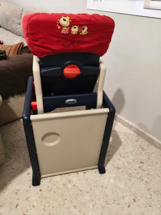 Trona Jane con cojín estampado