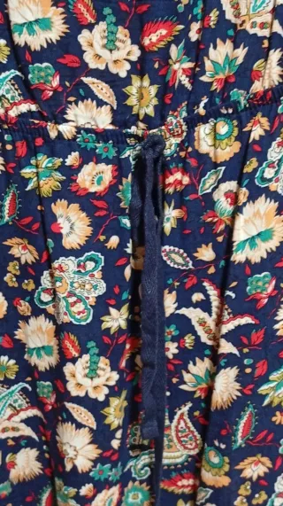 Vestido Springfield Talla 42 Estampado Floral