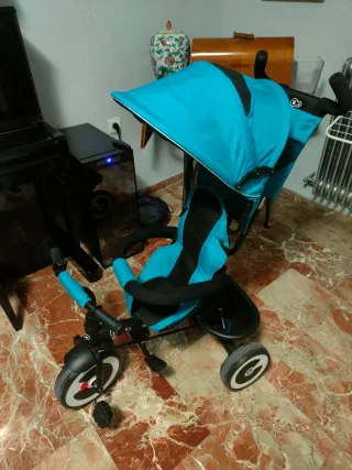 Triciclo Bici Infantil Azul turquesa