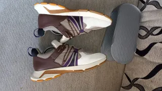 Lacoste L003 Talla 43 Marrón/Blanco