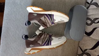 Lacoste L003 Talla 43 Marrón/Blanco