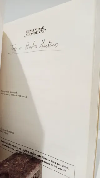 LIBRO HUMANIDAD ¿ ADONDE VAS ?