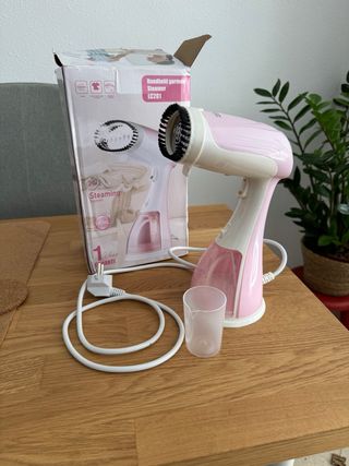 Plancha de vapor portátil LC201 rosa