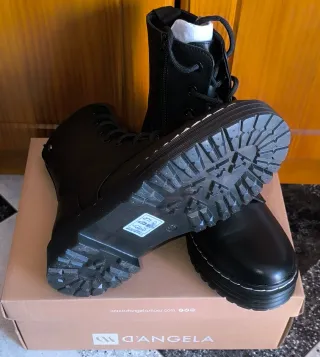 Botas D'ANGELA negras estilo Martens