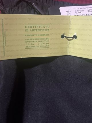 Bañador EA7 Negro Talla M