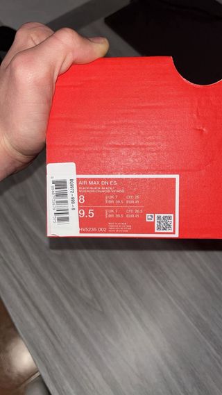 Nike Air Max DN Zapatillas Negras Rojas