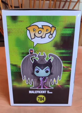 Funko Pop Maléfica en Trono 784 Disney Villains