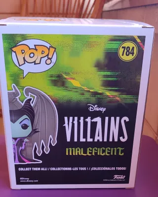 Funko Pop Maléfica en Trono 784 Disney Villains