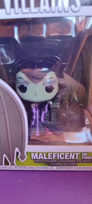 Funko Pop Maléfica en Trono 784 Disney Villains