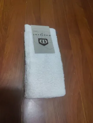 Pack 6 Toallas Tocador Manterol Algodón Blancas