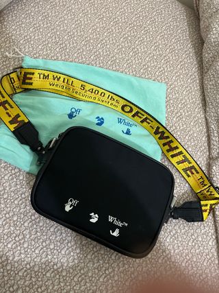 Tracolla Off-White nera e gialla prezzo trattabile