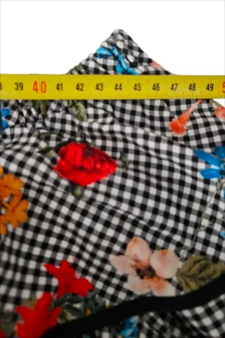 Vestido Zara Estilo Retro Floral