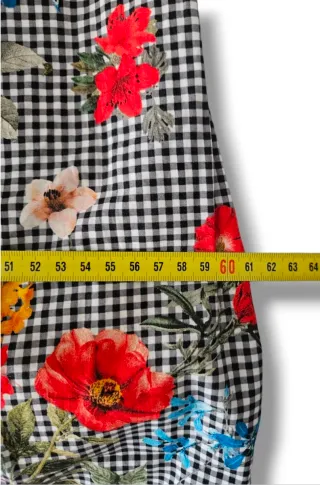 Vestido Zara Estilo Retro Floral