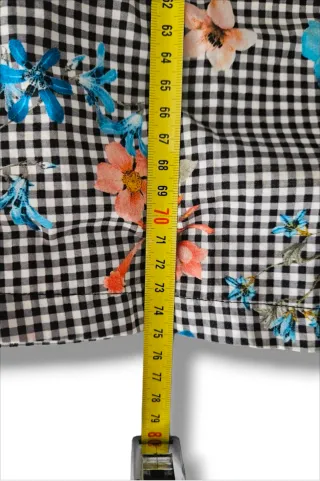 Vestido Zara Estilo Retro Floral