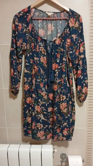 Vestido Springfield Talla 42 Floral