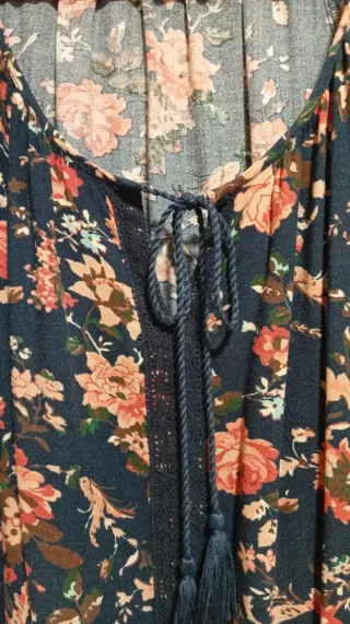 Vestido Springfield Talla 42 Floral