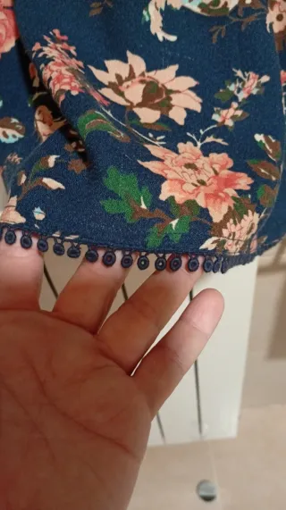 Vestido Springfield Talla 42 Floral