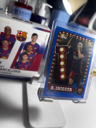 Andrés Iniesta /150 – Topps FC Barcelona TIN