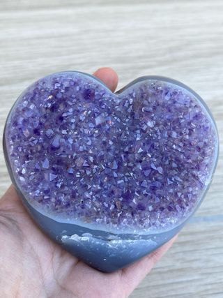 Corazón de Amatista