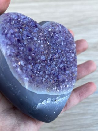 Corazón de Amatista