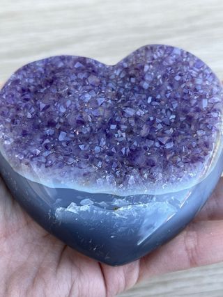 Corazón de Amatista