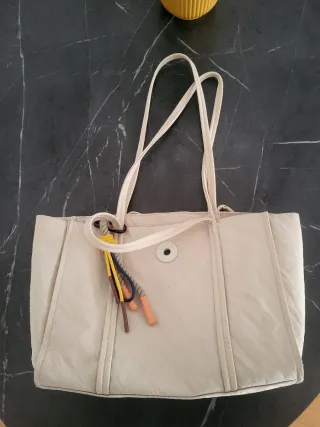 Bolso Bimba y Lola Beige Multicolor