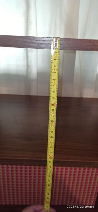 Dos estanterías madera