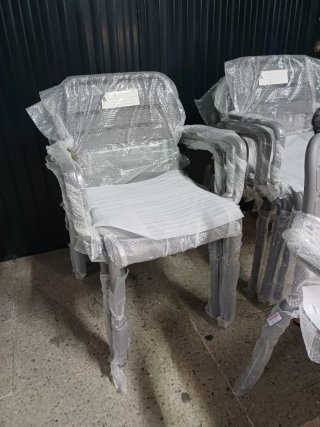 Sillas exterior jardín patio grises NUEVAS
