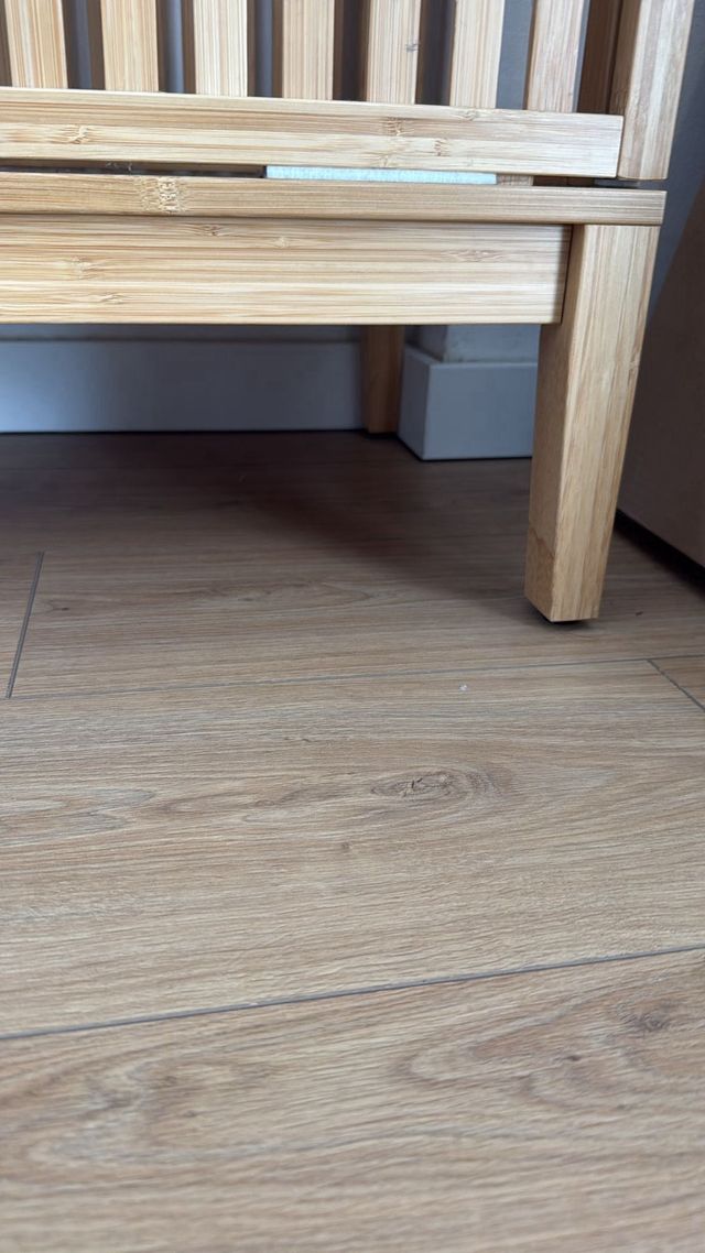 Armario abierto bambú puerta corredera