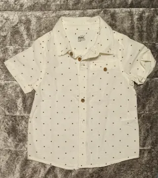 Camisa bebé manga corta estampada