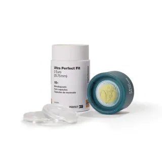 10 Cápsulas Ultra Perfect Fit para monedas 2 euros