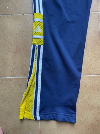 adidas track pants - vintage 90s y2k navy blue