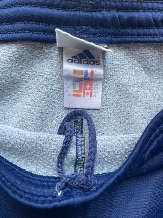 adidas track pants - vintage 90s y2k navy blue