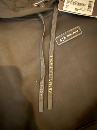Sudadera Armani Exchange Negra Talla L