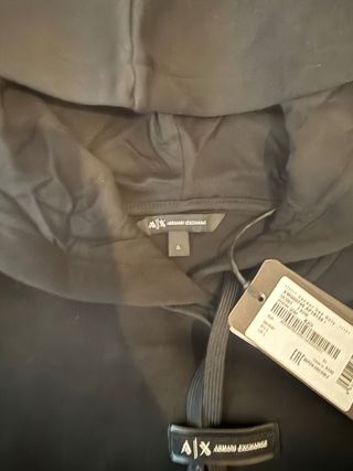 Sudadera Armani Exchange Negra Talla L