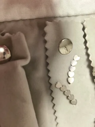 Pendientes trepadores corazón plata