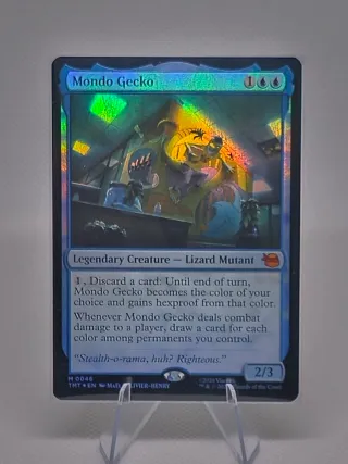 MTG TMT Mondo Gecko Mitica #46 Foil NM