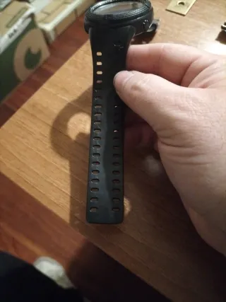 Carcasa de reloj negra